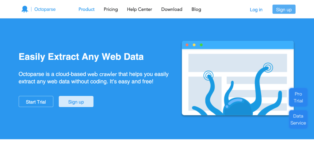Octoparse - Best scraping tools