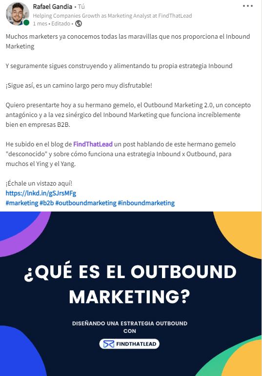 Outbound Marketing LinkedIn
