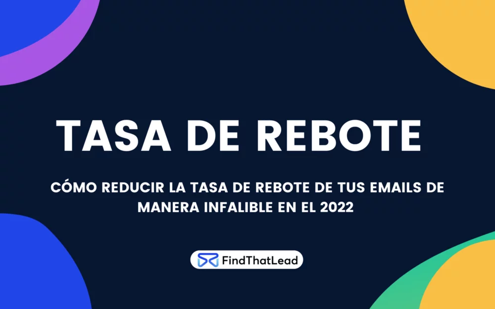 tasa de rebote email marketing