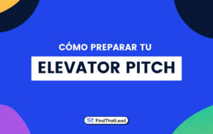 elevator pitch email