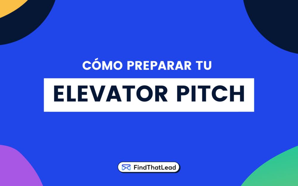 elevator pitch email