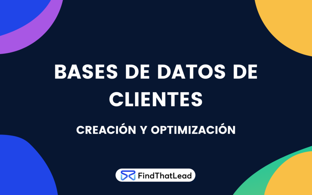bases de datos de clientes