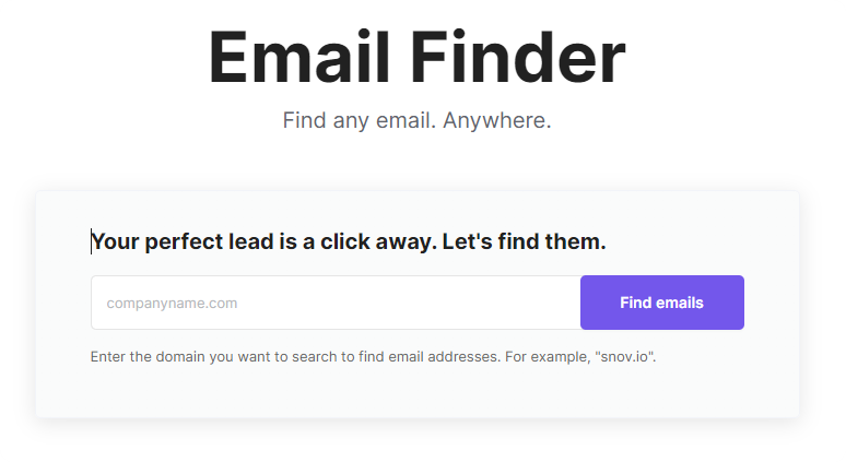 email finder herramienta