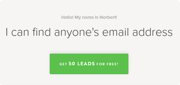 voila norbert email finder tool