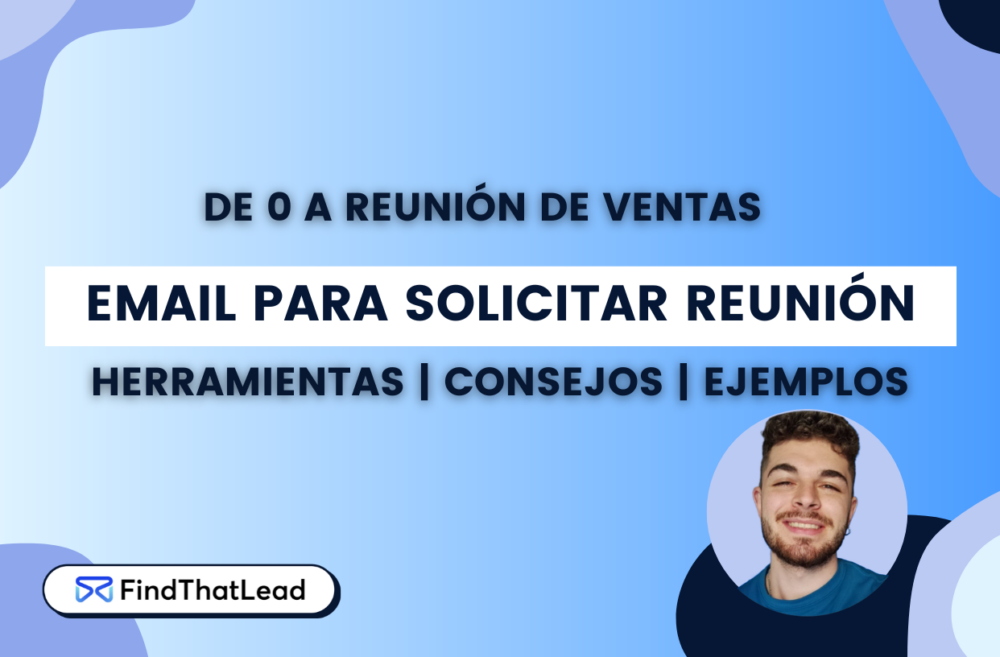 correo electronico para solicitar una reunion