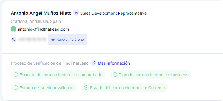 encontrar un teléfono de linkedin